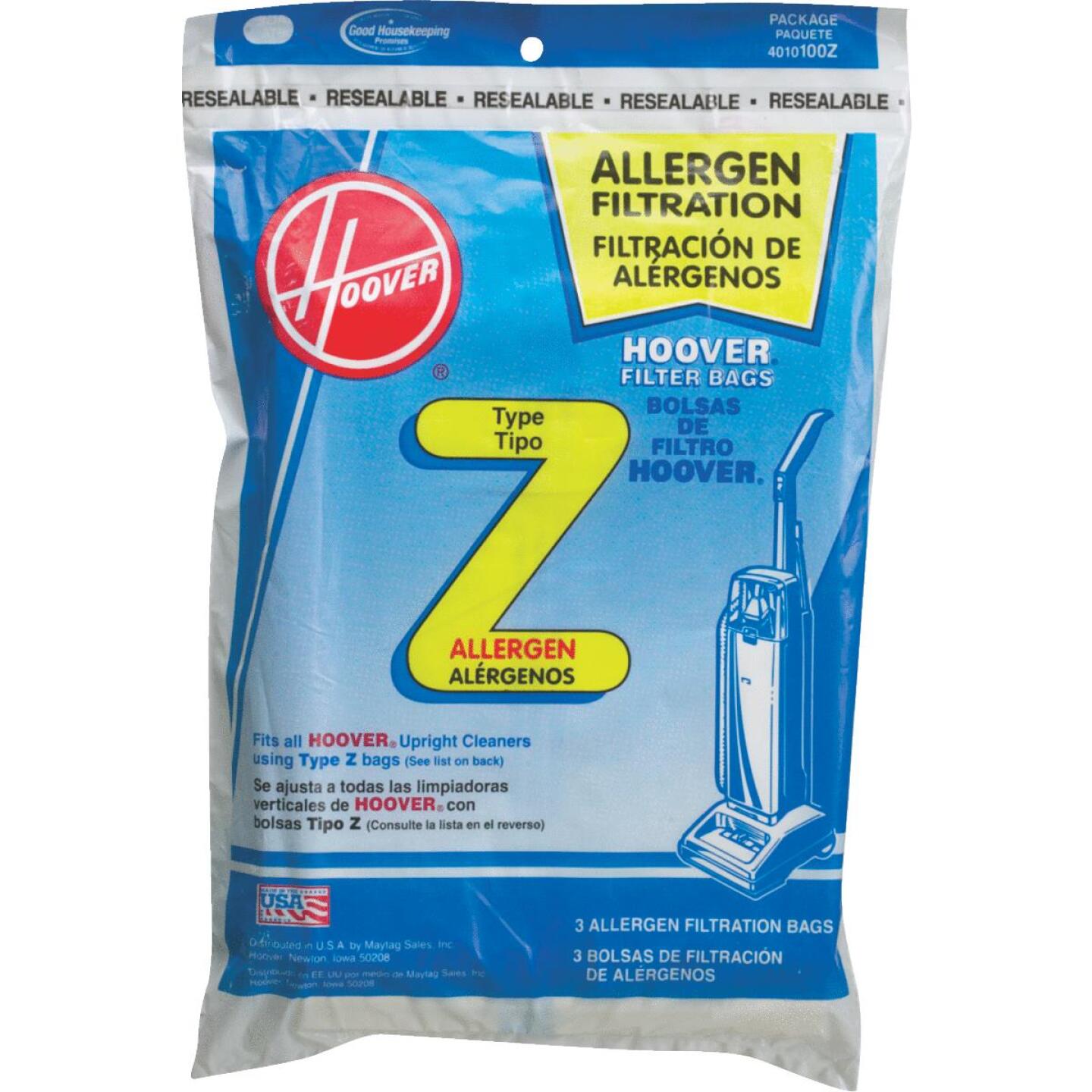 Hoover, Hoover Type Z Allergen Filtration Vacuum Bag (3-Pack)
